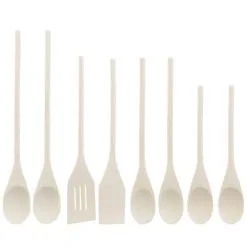 B&M Wooden Utensils 8pk