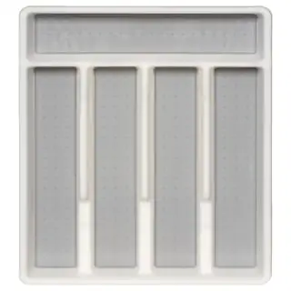 Addis Non-Slip Cutlery Tray - White - Image 2