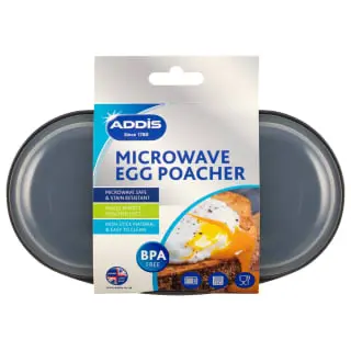 B&M Addis Microwave Egg Poacher