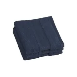 B&M Signature Zero Twist Face Cloth - Navy