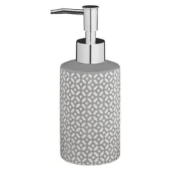 B&M Mosaic Soap Dispenser - Grey