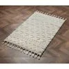 Heritage Collection Sahara Tassels Rug 100 X 150cm - Cream