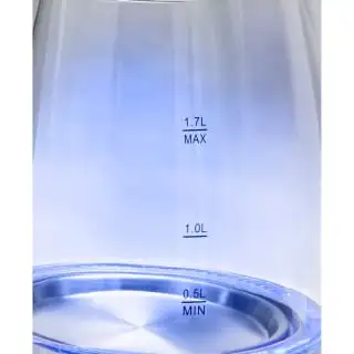 Goodmans Diamond Glass Kettle - White & Rose Gold - Image 3