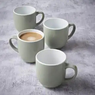 Simply Everyday Gloss Mugs 4pk - Sage - Image 4