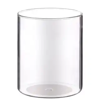 B&M Small Glass Cannister With Stainless Steel Lid - Image 2