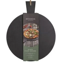 B&M Botanical Garden Slate Pizza Board