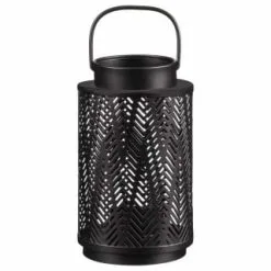 B&M Black Metal Lantern