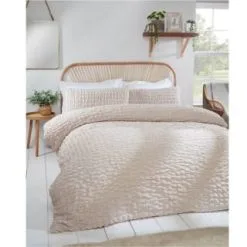 B&M Lara Double Duvet Set - Cream