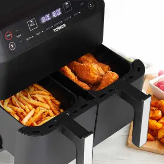 Tower Vortx Dual Basket Air Fryer 7.6L - Image 2