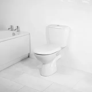 Beldray D Shaped Toilet Seat - White - Image 2