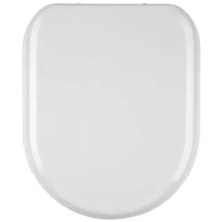 Beldray D Shaped Toilet Seat - White - Image 3