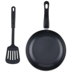 Simply Everyday Frying Pan 9" & Spatula