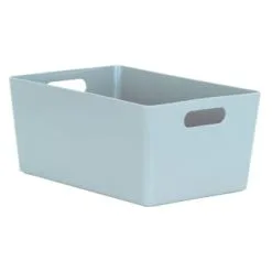 Home Essentials Soho Storage Tub 11 X 25.5 X 17cm - Sage