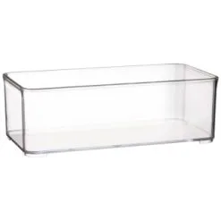 Home Essentials Clear Nestable Storage Tub - Large