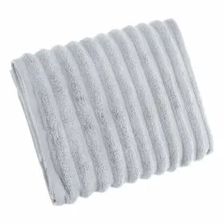 Retreat Knitted Bath Towel - Grey