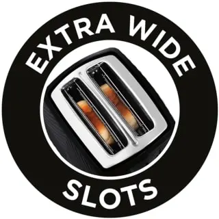 Russell Hobbs Groove Toaster - Black & Gold - Image 4