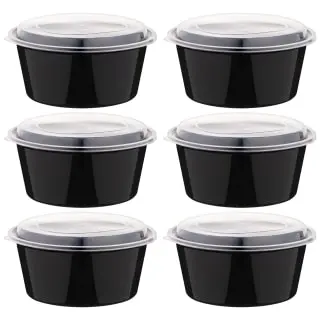 B&M Stackable Meal Prep Bowls 6pk - Image 2