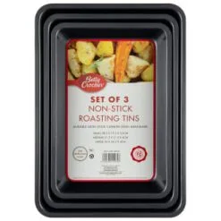 Betty Crocker Non-Stick Roasting Tins 3pc