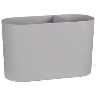 Simply Everyday Matte Grey Toothbrush Holder