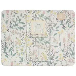B&M Floral Placemat & Coaster Set 8pc - Image 3