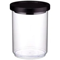 B&M Canister With Airtight Wooden Lid 2L