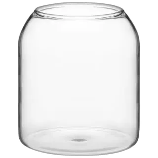 B&M Small Glass Jar With Cork Lid - Image 2
